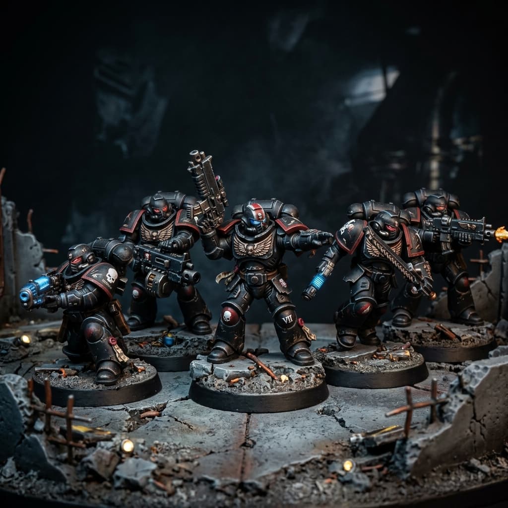 Obsidian Shock Troopers Squad