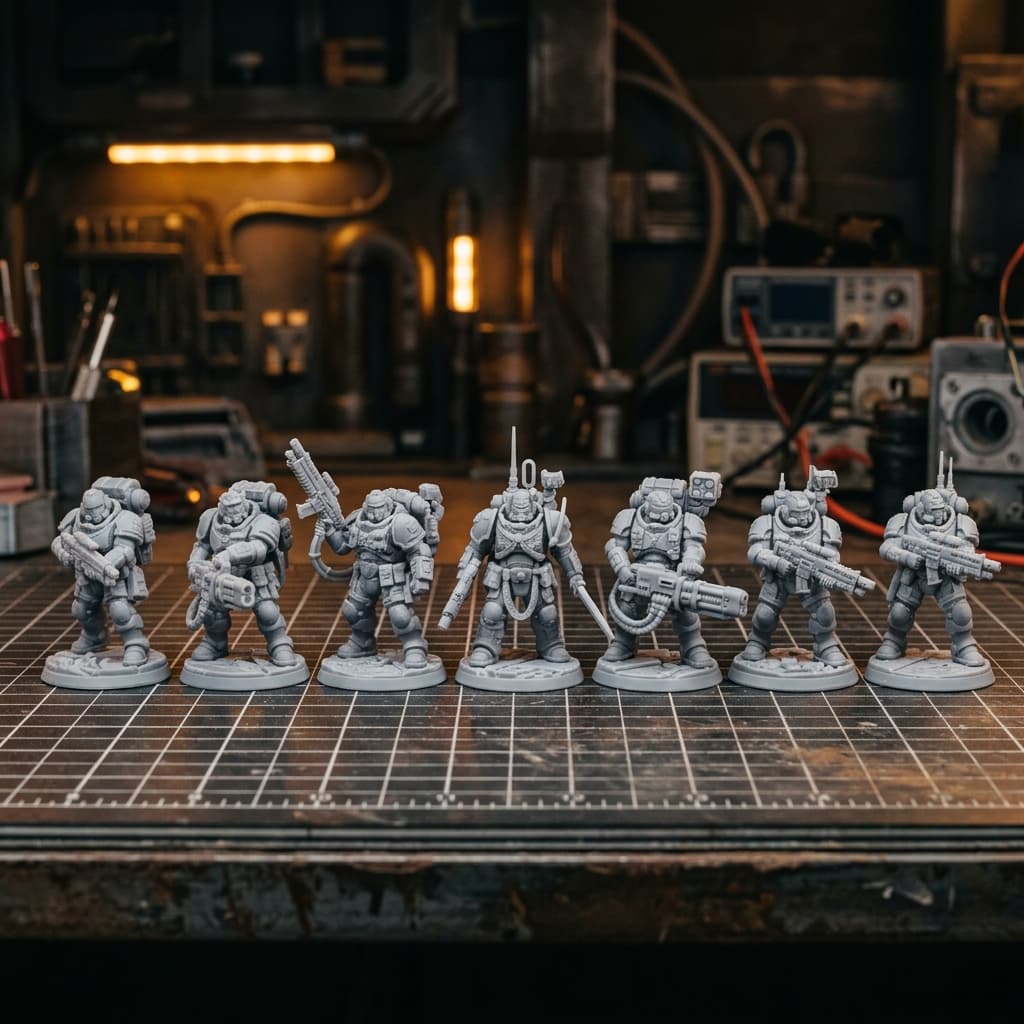 Obsidian Shock Troopers Squad gallery render 3